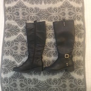 Top Moda Black Boots Size 6 , NEW
